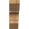 Ekena Millwork Imperial Slat Rough Sawn Bracket, Western Red Cedar, 6"W x 18"D x 18"H BKT06X18X18IMP06RWR - alternate 4